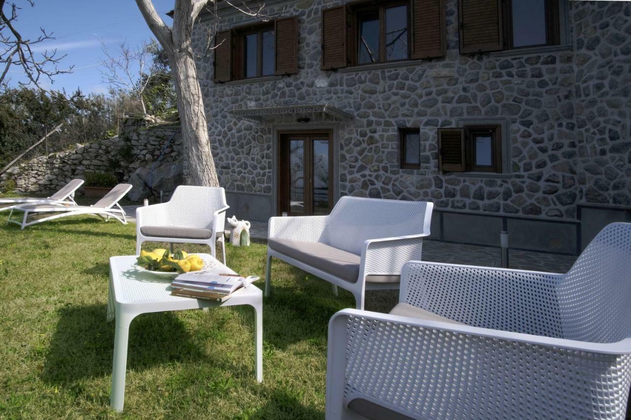 Villa D'Amare Capri View Massa Lubrense Exteriör bild