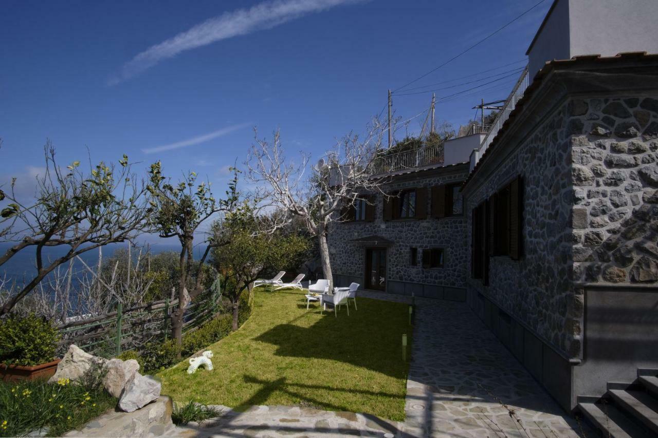 Villa D'Amare Capri View Massa Lubrense Exteriör bild