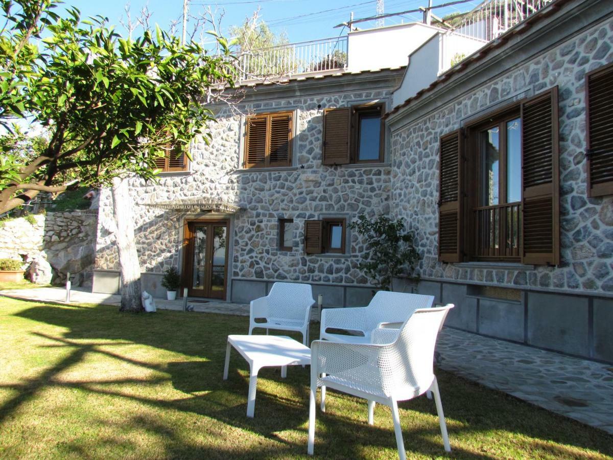 Villa D'Amare Capri View Massa Lubrense Exteriör bild