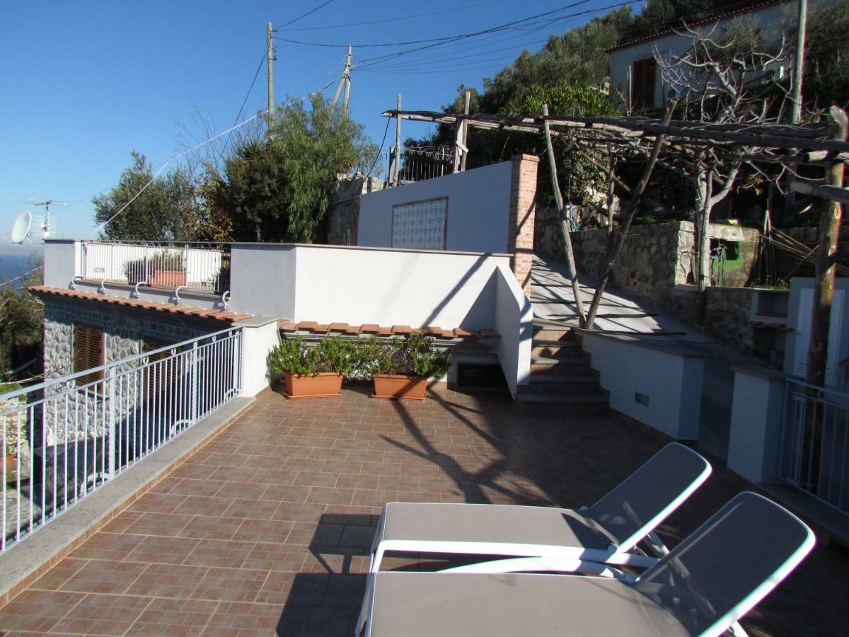 Villa D'Amare Capri View Massa Lubrense Exteriör bild